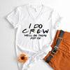 💎 Bachelorette Party Shirts Bride, I Do Crew V-Neck Tee 🍾 by Adorb Custom Tees