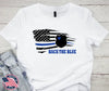 Back the Blue – Blue by Carolina Country Bling