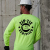 Zip Tie - Long Sleeve Hi-Vis T-Shirt by Armed American Supply