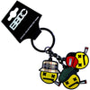 Bad Boy Chiller Crew Emblem Charms [Keychain] by Rock Band Apparel