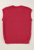 GAME DAY Round Neck Sweater Vest by Wild and Free Boutique