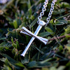 2.0 Baseball Bat Cross Necklace