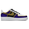 "Baltimore Crystals" Nike Air Force 1 Low Shoes by Stadium Custom Kicks