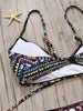Bandage Bikini String Strappy Swim Wear Bathing Suit Swimsuit Beachwear Swimwear Women Bikini Women's Halter Bandage Bikini Strappy Bottom Two Piece Swimsuits by Stevvex