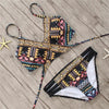 Bandage Bikini String Strappy Swim Wear Bathing Suit Swimsuit Beachwear Swimwear Women Bikini Women's Halter Bandage Bikini Strappy Bottom Two Piece Swimsuits by Stevvex