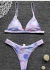 Bandage Bikini Swimwear Women's Bikini Swimsuit Ribbed Tie Side Bathing Suit Scrunch Butt String Thong Bikini Set by Stevvex