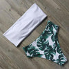 Bandage Bikini Swimwear Women Swimsuit High Waist Bikini Set Bathing Suit Push Up Women's Spaghetti Strap Bandeau Lace Up High Waist 2PCS Bikini Set by Stevvex