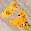 Bandage Bikini Swimwear Women Swimsuit High Waist Bikini Set Bathing Suit Push Up Women's Spaghetti Strap Bandeau Lace Up High Waist 2PCS Bikini Set by Stevvex