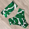 Bandage Bikini Swimwear Women Swimsuit High Waist Bikini Set Bathing Suit Push Up Women's Spaghetti Strap Bandeau Lace Up High Waist 2PCS Bikini Set by Stevvex