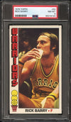 Graded 1976 Topps Rick Barry #50 Basketball Card PSA 8 NM-MT