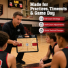 Custom High School Basketball Coaching Board 15.7 x 12.6 in (Magnetic) by Hoopsbasket.com