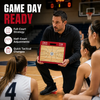 Custom WNBA Basketball Coaching Board 15.7 x 12.6 in (Magnetic) by Hoopsbasket.com