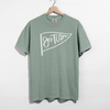 Go Team Pennant Tee Shirt by Hey Jude Graphic Tees