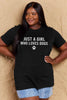 Simply Love Full Size Dog Paw Graphic Cotton T-Shirt by Simply Love