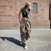 Women's Y2K Camouflage Cargo Pants by FitiqueFit