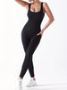 Women’s Ribbed Sleeveless Jumpsuit by FitiqueFit