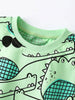 Children's Crocodile Print T-Shirt and Shorts Set by Simply Love