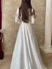 Solid Color High Neck Long Sleeve Maxi Dress