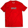 Basketball is Life - T-Shirt - Red by Bigger Than Basketball