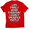 Basketball is Life - T-Shirt - Red by Bigger Than Basketball
