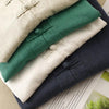 Women’s Retro Chinese-Style Cotton & Linen Loose Top by FitiqueFit