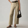 Plus Size High Waisted Slimming Solid Color Suit Pants by FitiqueFit