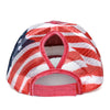 Women's Ripped Embroidered Baseball Cap – Breathable Dome Top Polyester Hat by FitiqueFit
