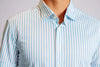 Corsica Stripe Short Sleeve Tech Shirt by Buki