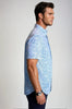Five-O Floral Short Sleeve Tech Shirt by Buki