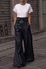 High Waist Wide Flare Pants