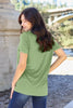 Basic Bae Bamboo Full Size V-Neck Short Sleeve T-Shirt by Simply Love