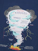 Children's Tornado Graphic Short Sleeve T-Shirt by Simply Love
