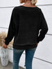 Relaxed Fit Ribbed Knit T-Shirt by Simply Love