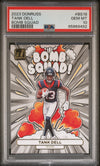 Graded 2023 Panini Donruss Tank Dell #BS18 Bomb Squad Rookie RC Football Card PSA 10 Gem Mint