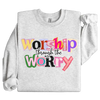 Preppy Girl Collage Y2K Sweatshirt by Dog Mom Hat