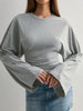 Full Size Long Sleeve Fitted T-Shirt Plus Size by Simply Love