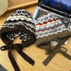 Winter Vintage Wool Bag Cap – Warm Ear Protection Hat for Cold Weather by FitiqueFit