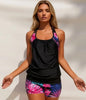Women's Hollow-Out Tankini Swimsuit Set by FitiqueFit