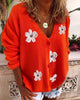 Women’s V Neck Crochet Cardigan by FitiqueFit