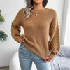 Women’s lantern sleeve knit sweater by FitiqueFit