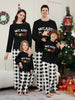 Long Sleeve Trousers Letter Printing Plaid Home Wear by My Store