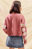 SO ME Strawberry Fruit All Over Button Sweater Cardigan by FitiqueFit