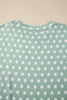 Purple Polka Dot Print Short Set by Wild and Free Boutique