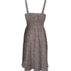 Floral Backless A-Line Dress for Women by FitiqueFit
