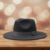Wide Brim Bell Crown Wool Hat – Unisex Sun & Warmth Hat by FitiqueFit