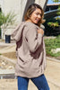 Women Full Size Teddy Hooded Jacket with Pockets Cozy Casual Jacket Comfortable Women Jacket by Stevvex