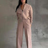 Women’s 2-Piece Zip-Up Sweatsuit Set — Jacket & Wide-Leg Sweatpants by FitiqueFit