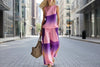 Women's Sleeveless Printed Tank Top & Wide-Leg Pants Two-Piece Set by FitiqueFit