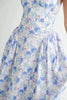 Sweetheart Neckline Floral Printed Midi Dress – Floral Midi Dress, Sweetheart Neckline Dress, Romantic Midi Dress, Feminine Floral Dress, Elegant Midi Dress by Stevvex