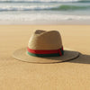 Plain Straw Sun Hat – Unisex Beach & Outdoor Wide Brim by FitiqueFit